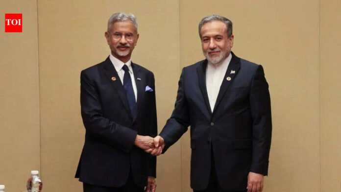 EAM holds bilateral talks with Iran's Araghchi on Friday, with energy disruption and connectivity on agenda

