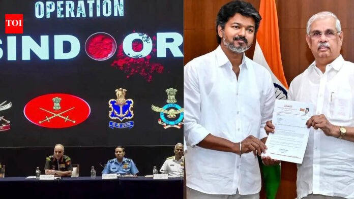 Evening News Report: Indian Air Force says 13 Pakistani aircraft destroyed during Operation Sindoor; 'TVK does not have majority figures,' governor tells Vijay & more

