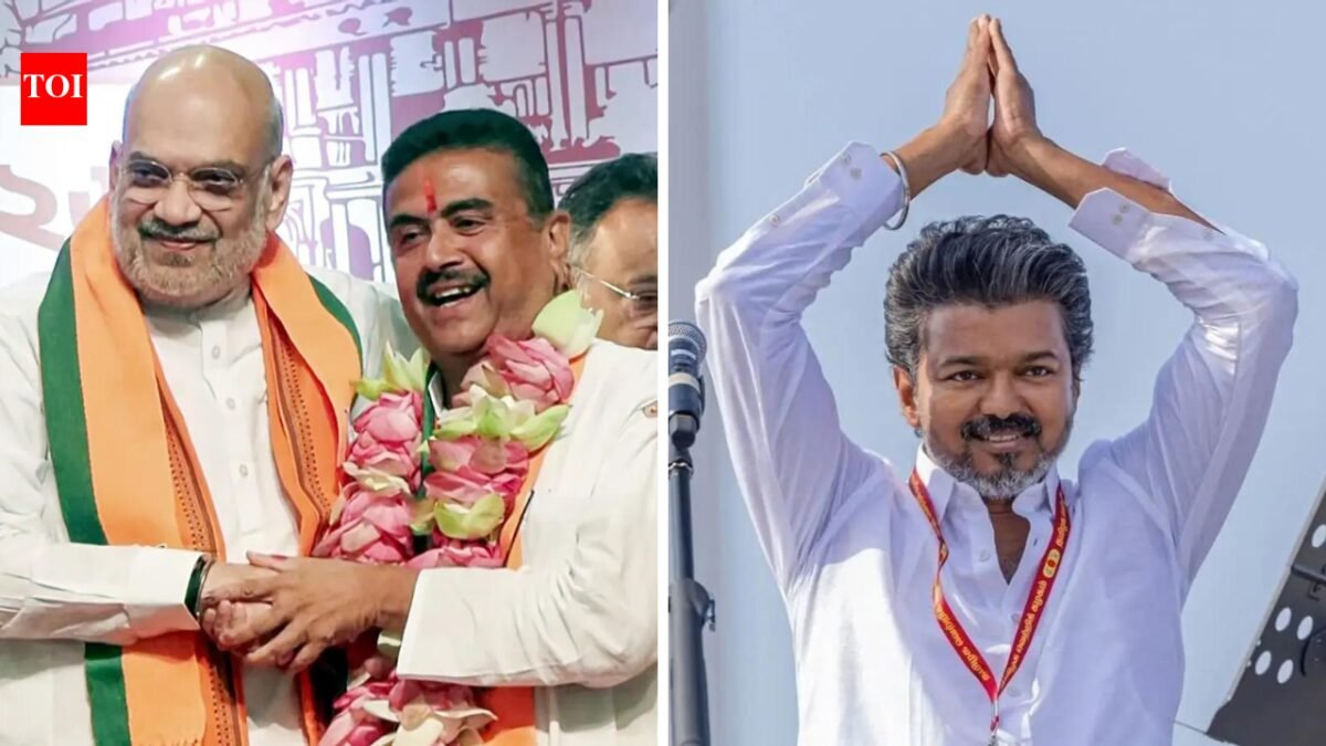 Evening News Report: Suvendu Adhikari to become West Bengal Chief Minister; TVK's Vijay gets majority in Tamil Nadu and India more