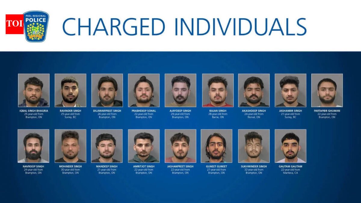 'For brothers': Canada busts major international gang, 17 Indians charged with extortion targeting South Asians