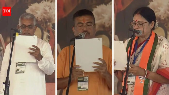 From Dilip Ghosh to Agni Mitra Paul - What the BJP's first West Bengal cabinet looked like

