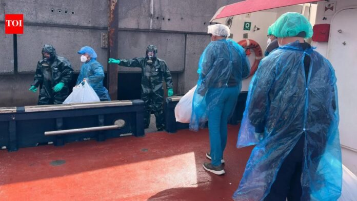 Hantavirus outbreak: Cruise ship passengers start disembarking in Spain, all to be tested for symptoms

