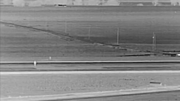 Horrifying video shows the moment a Frontier Airlines plane hit a person on a Denver runway