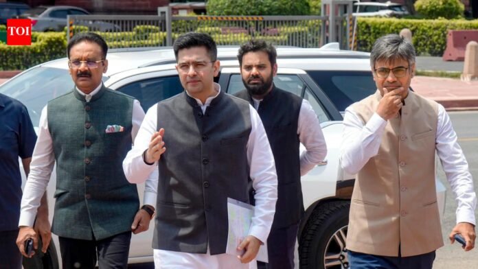 'I am their next target': Raghav Chadha accuses AAP-led Punjab govt of 'vendetta politics'; meets President Murmu

