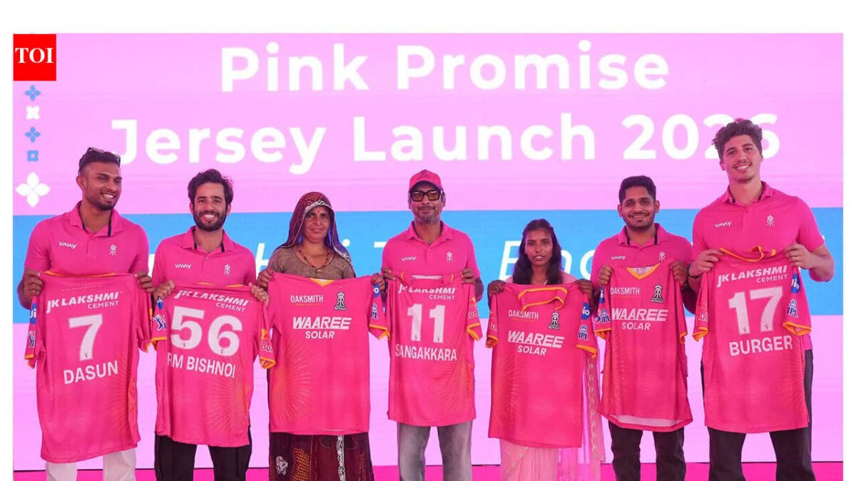IPL 2026: Why Rajasthan Royals will wear special pink jerseys against Gujarat Titans