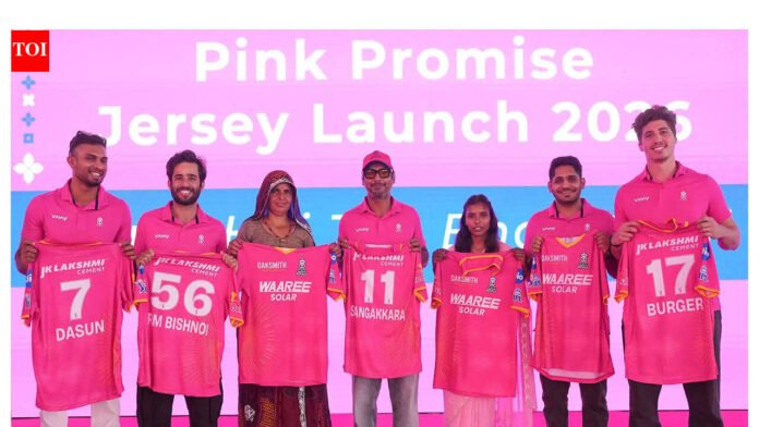 IPL 2026: Why Rajasthan Royals will wear special pink jerseys against Gujarat Titans

