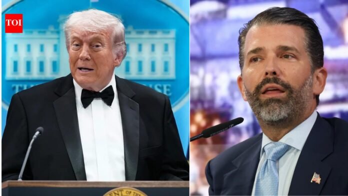 'If I attended, I would be killed': Donald Trump says he has 'something called Iran' preventing him from attending son's wedding


