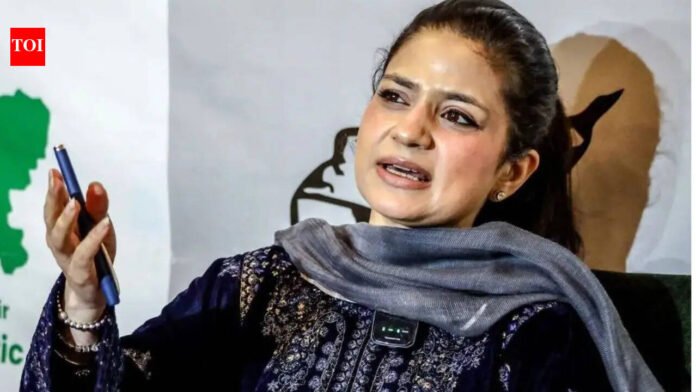 Iltija Mufti blames 'NC-BJP nexus' for her X suspension

