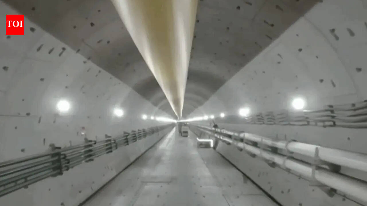 Inside China's 113-meter-deep undersea tunnel: How a massive rail project is reshaping high-speed travel | World News