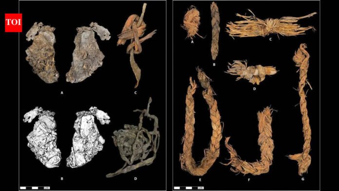 Inside a cave older than the Egyptian pyramids: Elk hide sewn 12,000 years ago may be the world's oldest piece of clothing World News

