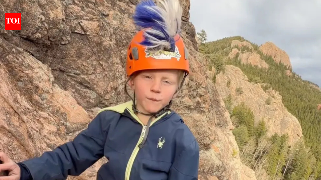 Joey Danger: Meet Joey Danger: 7-year-old boy climbs 7,500-foot El Capitan wall in five days, sets world record | World News