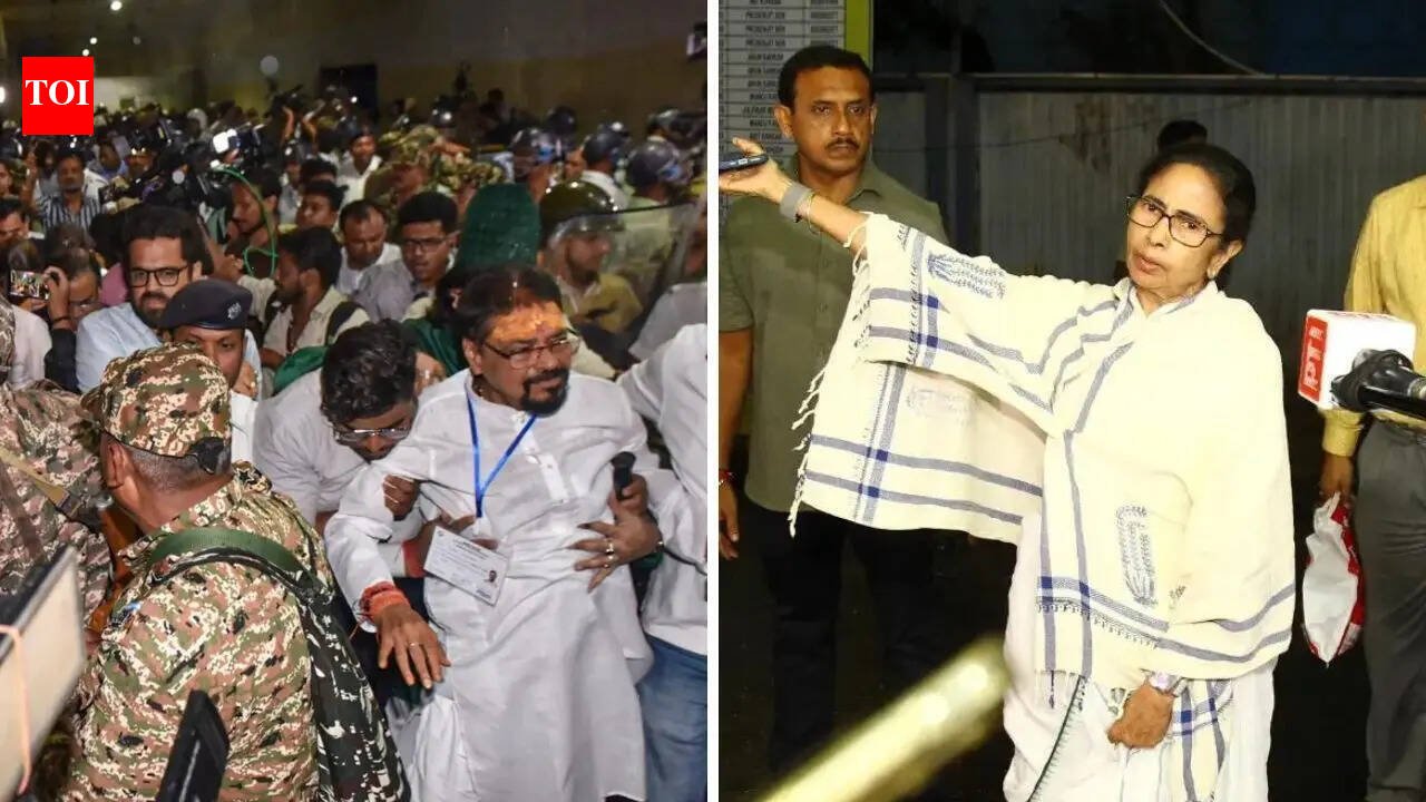 Mamata breaks into EVM vault; TMC, BJP feud over tampering charges: How the late-night drama unfolded