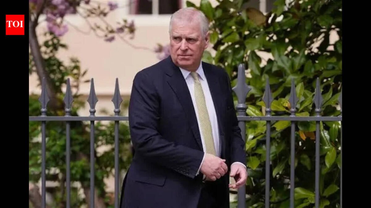 Man suspected of possessing weapons detained near Prince Andrew's Sandringham house