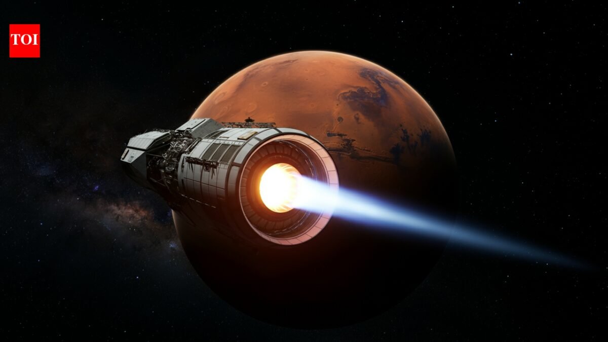 NASA just tested a thruster powerful enough for a human mission to Mars