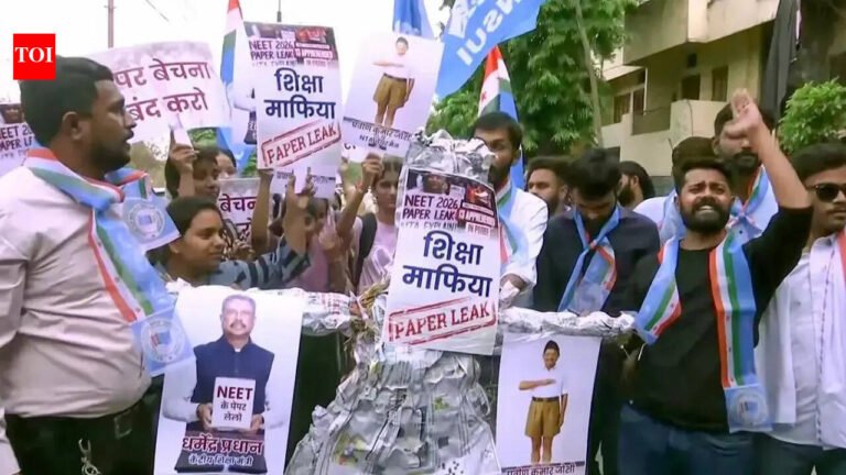 NEET-UG 2026 paper leak case: multiple arrests in 3 states; police discovered an interstate network of at least 45 people