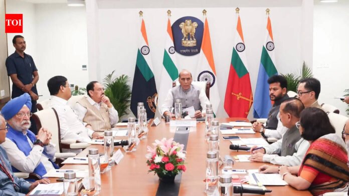 No shortage of petroleum products, avoid panic but follow PM's advice to save fuel: Rajnath at iGoM meeting

