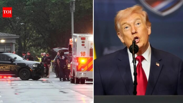 'Obsession with our nation's most treasured building': Trump reacts to White House shooting

