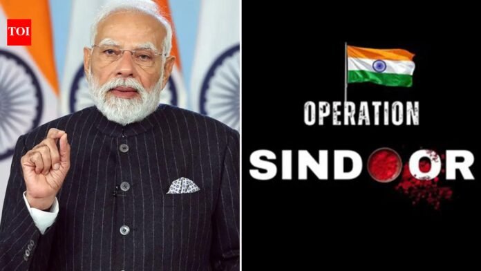 PM Modi says Operation Sindoor 'is a befitting response to those who dared to attack innocent Indians in Pahalgam'

