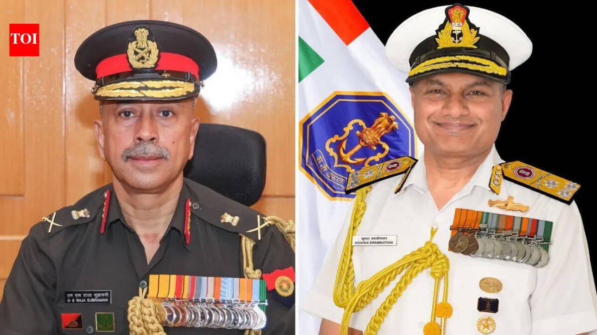 Pakistan-China expert Lieutenant General Subramani named the next CDS; Lieutenant General Swaminathan will be the new naval commander