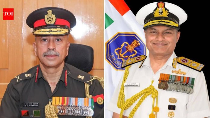 Pakistan-China expert Lieutenant General Subramani named the next CDS; Lieutenant General Swaminathan will be the new naval commander


