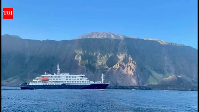 Passengers from 'Hantavirus' cruise ship who visited school on Tristan de Cunha, remotest island, are believed to be infected

