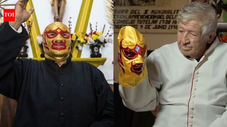 Priest by day, wrestler by night: Meet the Mexican hero who uses the wrestling ring to raise funds for orphanages | World News