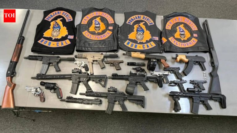 Punjab Devils motorcycle gang founder Jashanpreet Singh jailed for more than 5 years in California after police seized illegal weapons