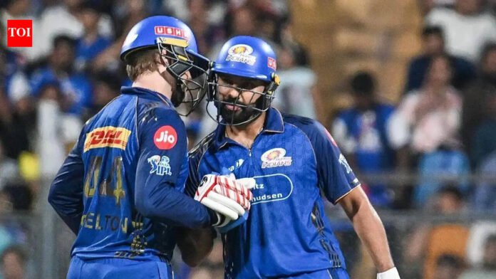 Rohit Sharma and Ryan Rickelton write history against LSG

