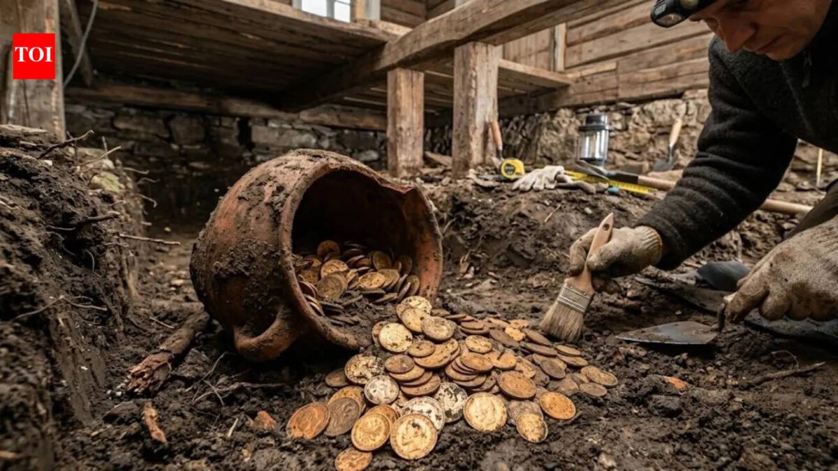 Russian gold coins found: buried for a hundred years: 409 gold coins were found under a Russian home, but the owner is still unknown | World News