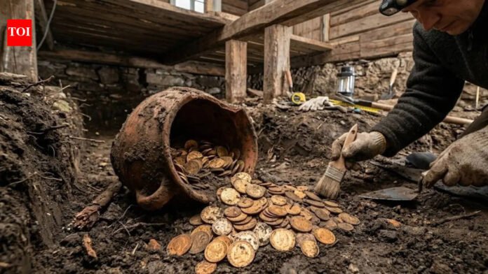 Russian gold coins found: buried for a hundred years: 409 gold coins were found under a Russian home, but the owner is still unknown | World News

