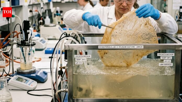 Scientists develop a 'living' super material made from bacteria that could replace plastic |

