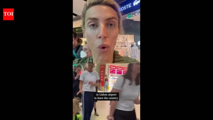 'Sorry, friends, this is how the rest of the world travels': US journalist trolled for chaos at Lisbon airport over new EU rules

