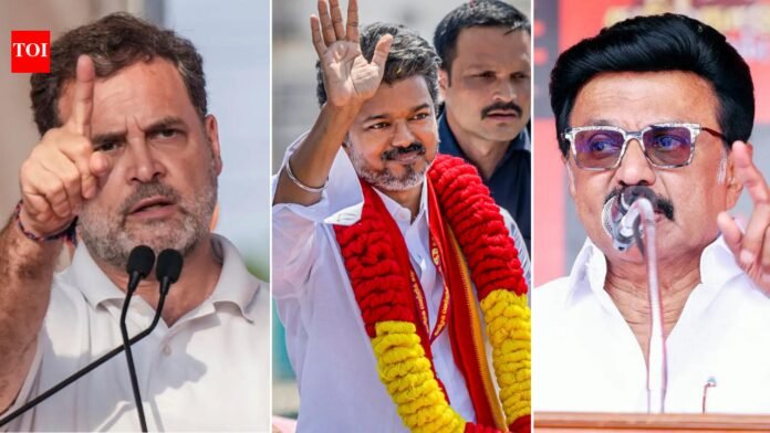 'Stab in the back': India bloc openly breaks down; DMK attacks ally Congress for backing Tamil Nadu TVK's Vijay

