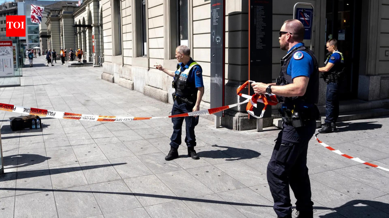 'Terrorist act': Man arrested after stabbing three people at Swiss train station
