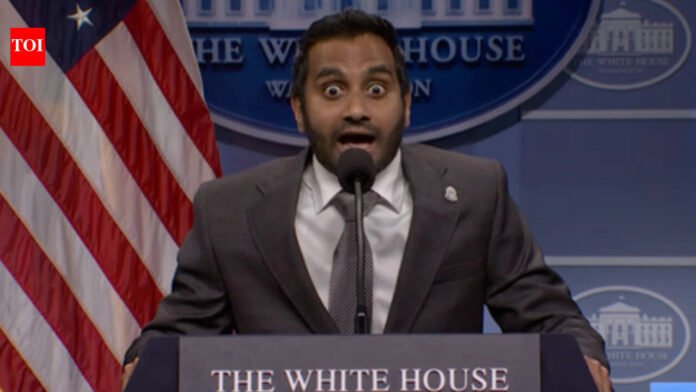 'The first Indian to have a terrible job': 'Saturday Night Live' guest Aziz Ansari mocks Kash Patel

