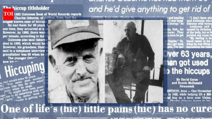 The man who hiccupped more than 430 million times in 68 years

