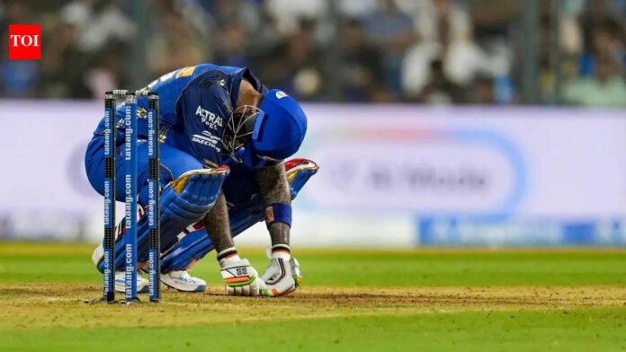 Tough season gets tougher for Sky: Star MI batsman dismissed for first-ball duck


