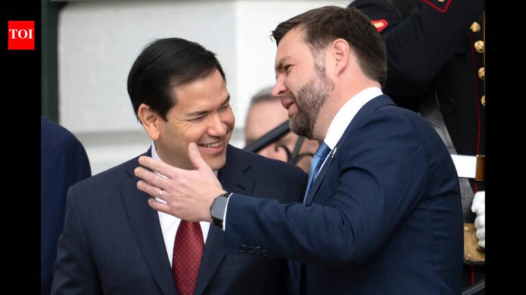 Trump asks random people “JD or Marco?”; he wants them to be on the same ticket in 2028