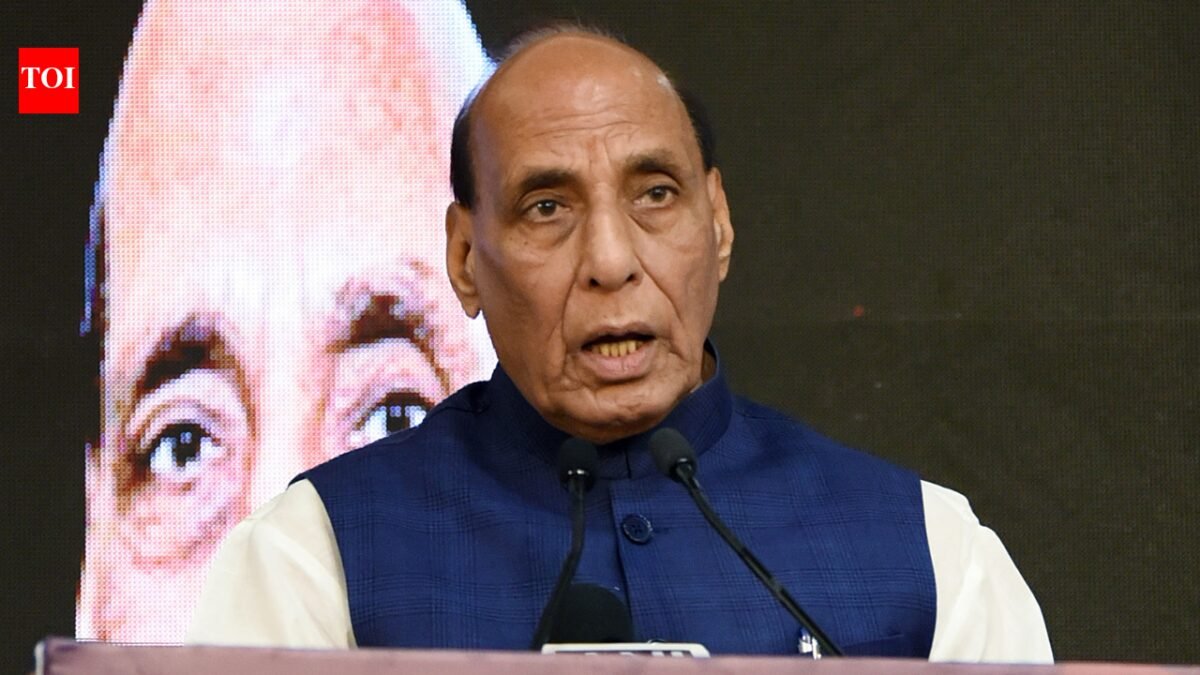 We stopped 'Op Sindoor' on our own terms, prepare for long battle: Rajnath Singh; says 'Sudarshan Air Defense is a key example of a paradigmatic application of artificial intelligence'