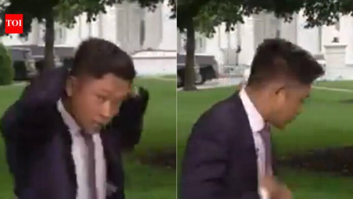White House shooting scare: Footage shows reporters fleeing to shelters

