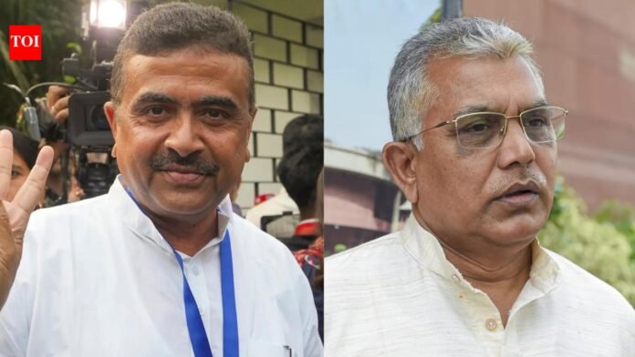 Who will become the Chief Minister of West Bengal? BJP government on May 9; Suvendu Adhikari, Dilip Ghosh are the strongest contenders

