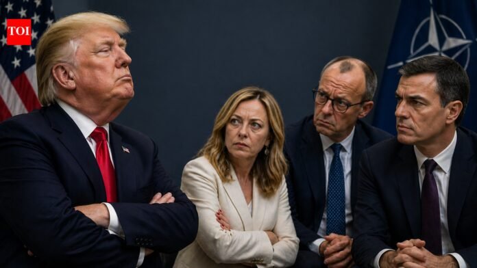 'Why shouldn't I?': Trump ramps up pressure on Nato allies, hints at troop cuts in Italy, Spain over Iran conflict


