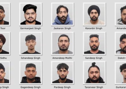 16 men, including Indian accused, arrested in Canada following South Asia extortion probe; all but one released on bail