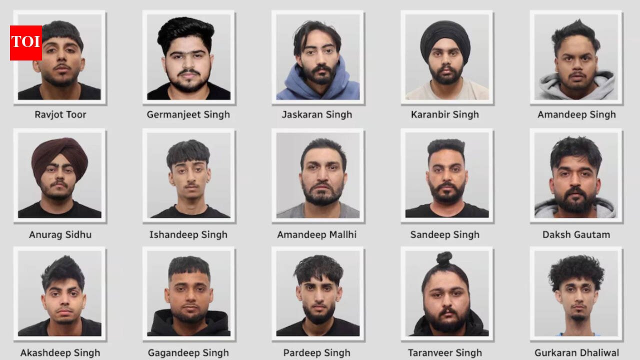 16 men, including Indian accused, arrested in Canada following South Asia extortion probe; all but one released on bail