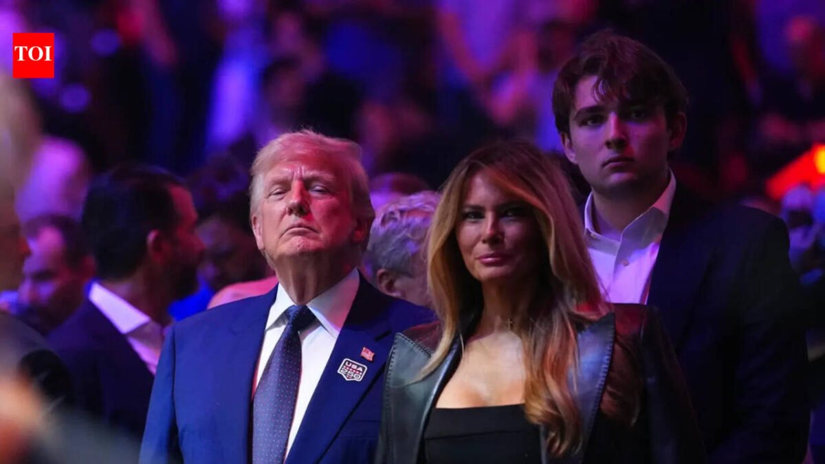 Barron Trump makes rare appearance with new hairstyle at White House UFC event — a schedule of his public appearances