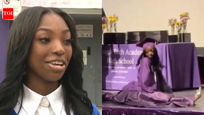 Chicago student, 18, kicked out of graduation ceremony, diploma rejected after 'split' on stage: 'Really hurt my feelings'

