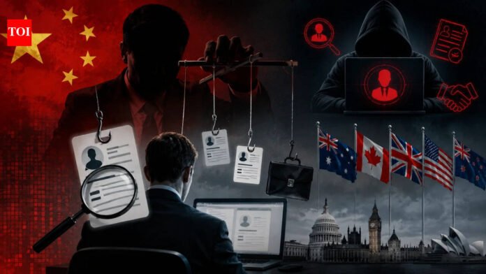 Chinese intelligence agents: Five Eyes alliance warns Chinese spies posing as recruiters target Western officials

