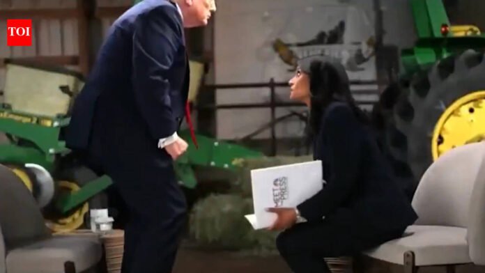 Donald Trump exits interview after being asked for evidence of how Biden rigged 2020 election: 'I've had enough'

