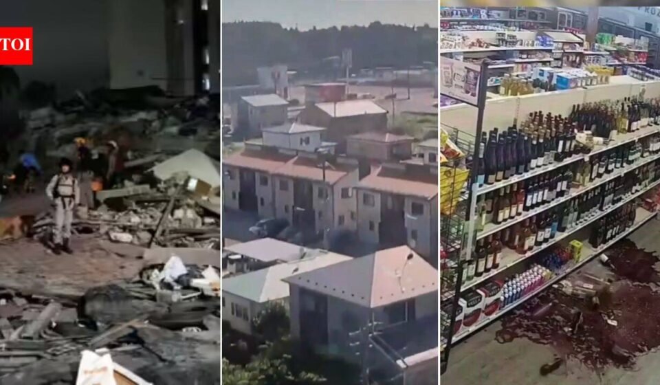 Earthquake: Watch: Strong earthquakes hit Venezuela, Japan and California within hours