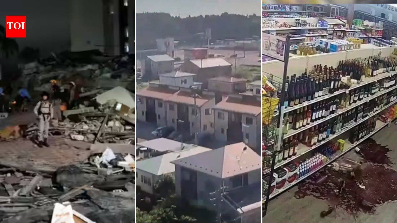 Earthquake: Watch: Strong earthquakes hit Venezuela, Japan and California within hours